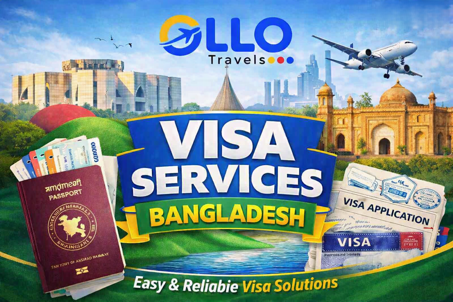 Visa Processing Bangladesh – Easy & Reliable Visa Services | OLLO Travels